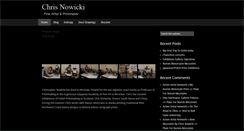 Desktop Screenshot of chrisnowicki.com